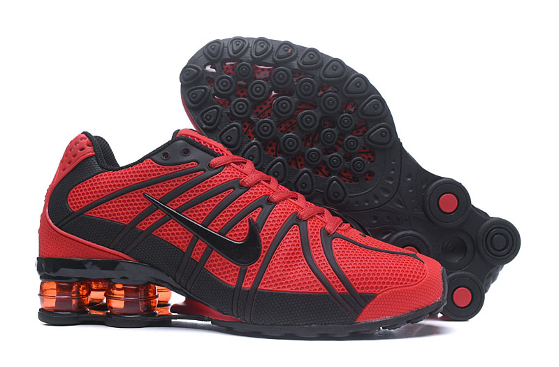 Nike Shox OZ Red Black Shoes